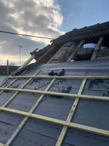 Renovation d'une toiture à Bergerac