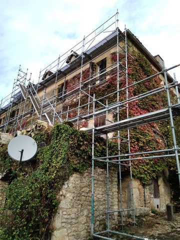 De Jabrun et Fils : Rénovation couverture d'un manoir à St Marcel du Périgord