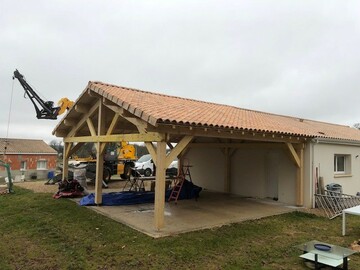 Installation d'un Carport à Bergerac